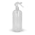 32 oz. (1 Liter) Boston Round Clear PET Bottle with Clear Mist Sprayer